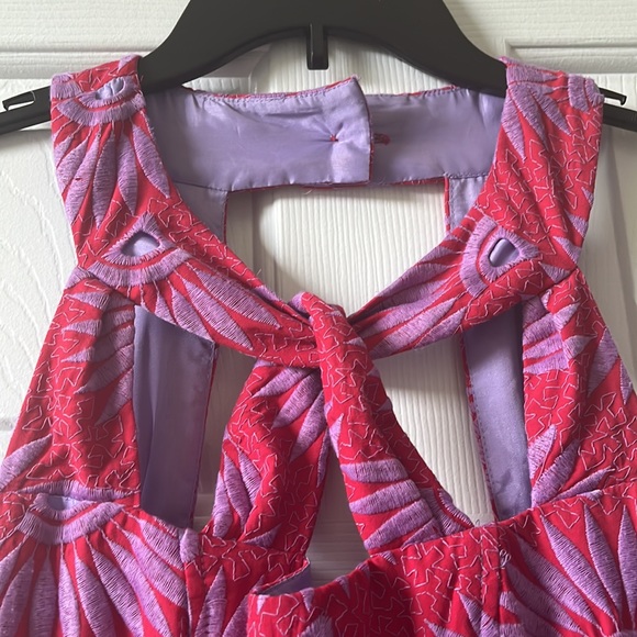 Nanette Lepore Embroidered Midi Dress - Picture 5 of 12